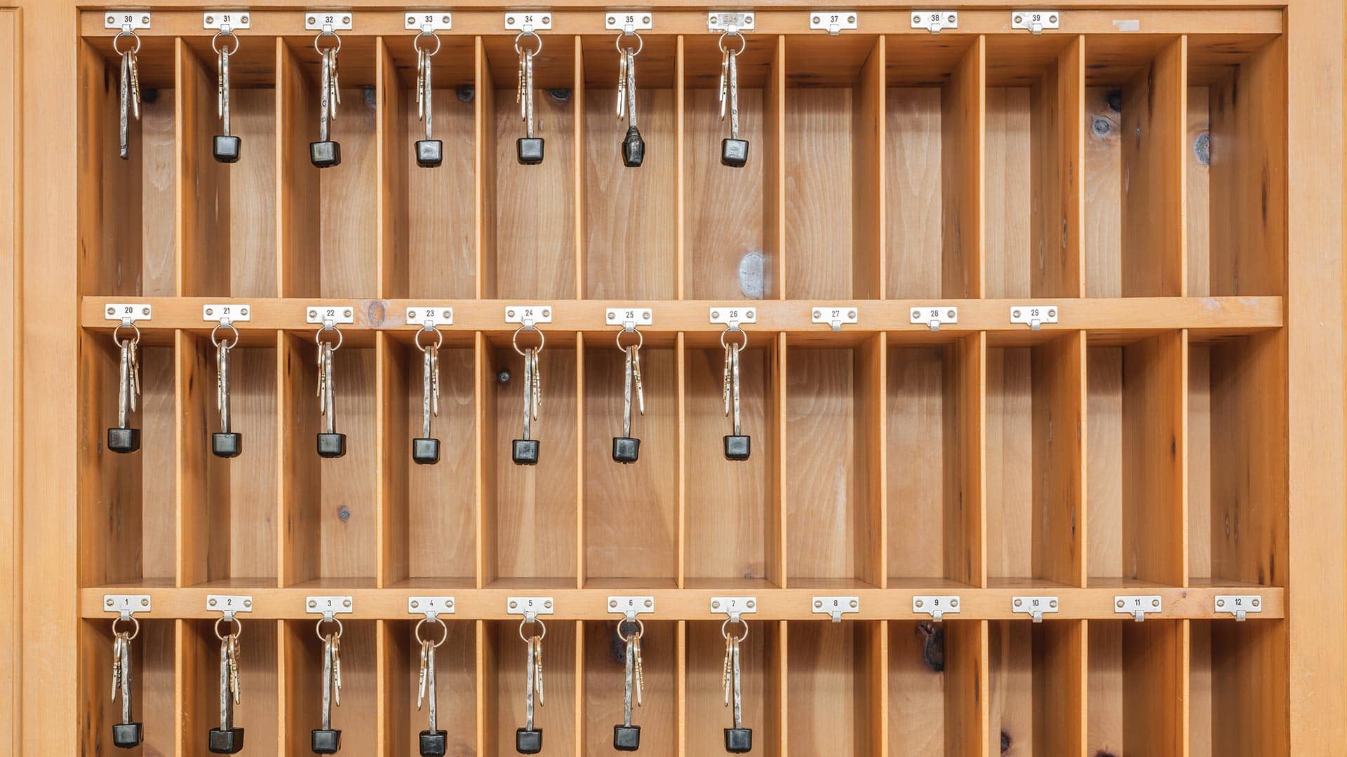 Rezeption im Hotel Corvatsch