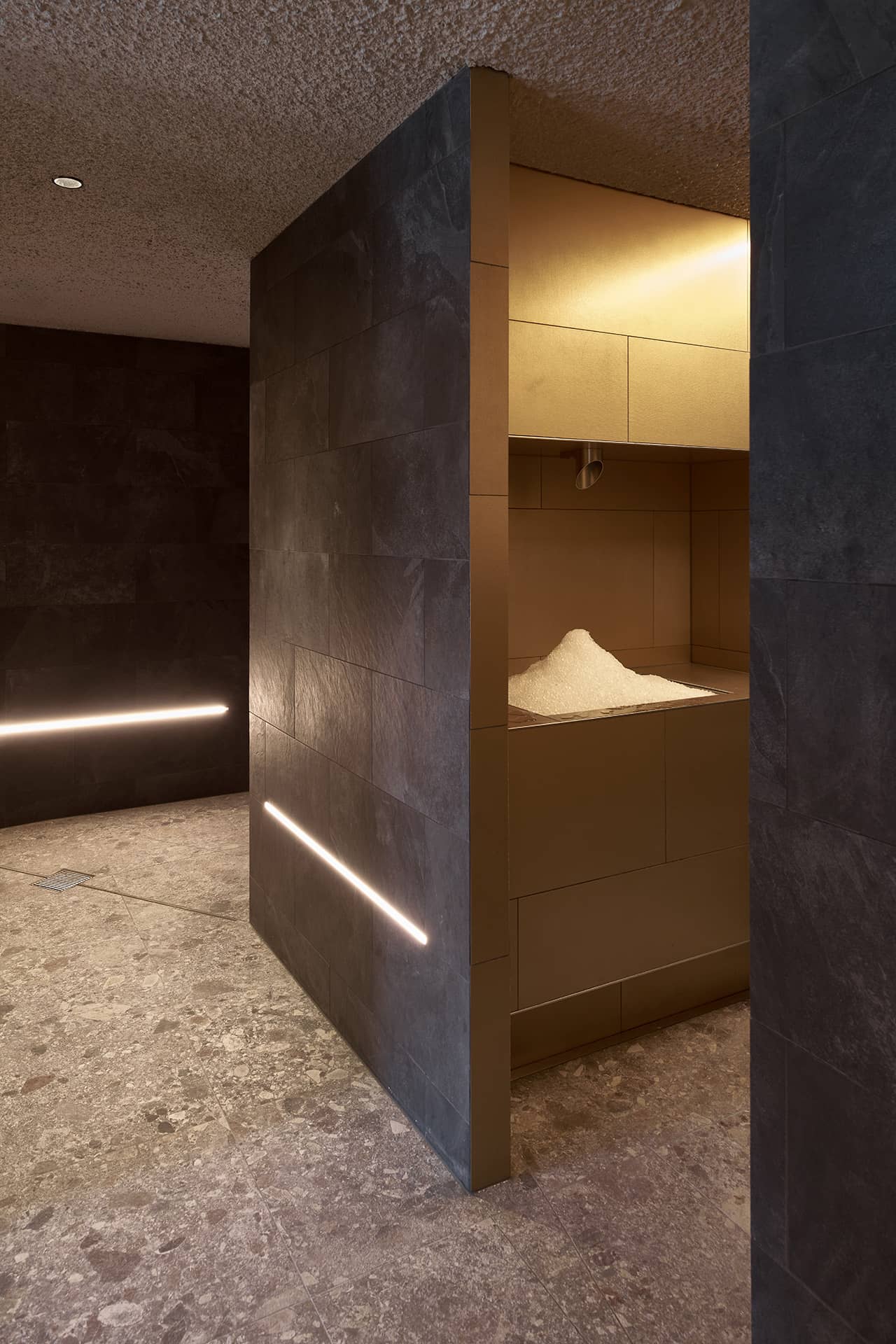 Sauna-Bereich im Hotel Laudinella